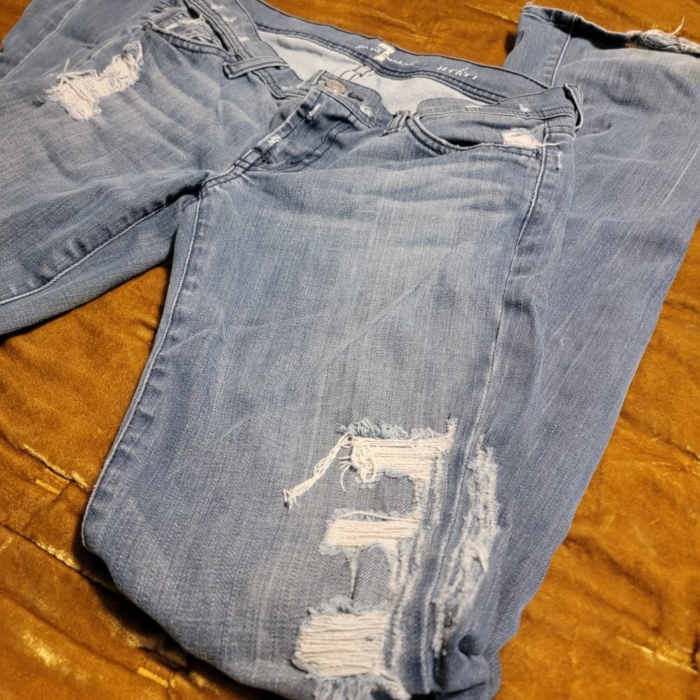 7 For All Mankind Rocker Jeans - Picture 2 of 6